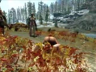 Tasha Slutty bitch SexLab Skyrim Let's Play Adventures PT 34 Tasha Enjoys flesh of her friendsX