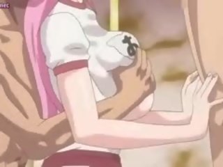 Grande meloned anime putas fica boca preenchidas