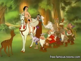 Snowwhite And Dwarfs porn Parody