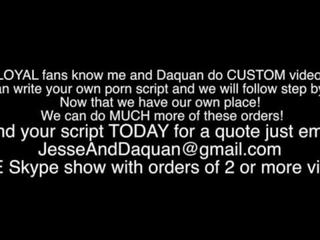 Mēs do custom vids par fans email jesseanddaquan pie gmail punkts com