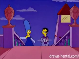 Simpsons xxx film - marge en artie afterparty