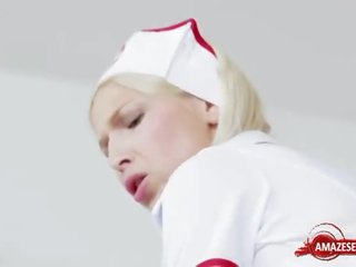 Terrific Nurse Hardcore And Cumshot