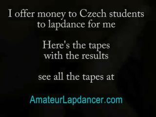 Czech amateur Sandra-blow job and attractive lapdance