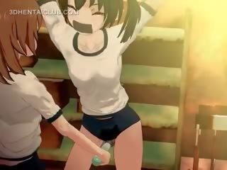 Tied Up Anime Anime femme fatale Gets Pussy Vibed Hard